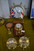 Nautical Clocks and Barometers, etc.