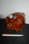 Vintage Dartmouth Pottery Piggybank