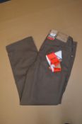 *Weatherproof Vintage Stretch Canvas Fleece Lined Jeans Size: 34x30
