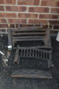 Assorted Cast Iron Fire Grates