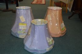 *Three Decorative Lampshades