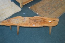 Live Edge Wooden Stool