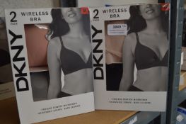 *Two 2pks of DKNY Wireless Bras Size: M