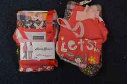 Two Eddie Bauer Kids 4pc Pyjama Sets Size: M 9-10 years