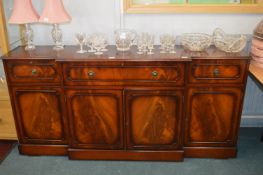 Breakfront Sideboard with Original Keys