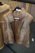 Michael Kors Genuine Rabbit Fur Body Warmer