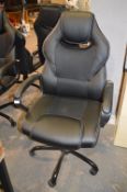 *Black Swivel Gaming Chair