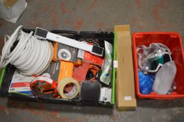 *Box of Cables, Kitchen Heat Alarm, Ski Goggles, e