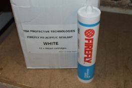 *Pack of Twelve Firefly FR Acrylic Sealant