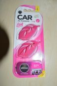 Aroma Car 3D Leaf Bubblegum Air Fresheners x10
