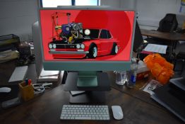 *Apple iMac with Wireless Keyboard & Mouse (locked, password unknown)