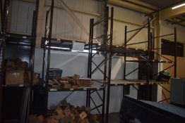 *Four Bays of Coffee & Cream Boltless Racking Comp