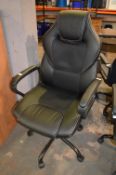 *Black Swivel Gaming Chair