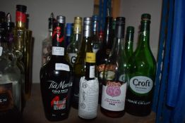 *Twenty Part Bottles of Assorted Alcohols