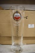 *7 Amstel Pint Glasses