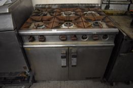 *Master Chef Six Burner Stove over Oven