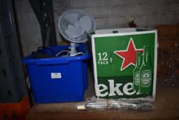 *Mixed Lot Including Knives, Fan, Cups, etc.