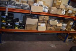 *Contents of Shelf Including Churchill Pottery Pla