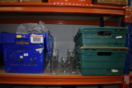 Quantity of Amstel Bier Pint Glasses, and Assorted