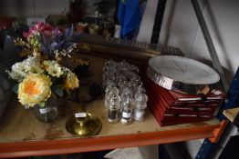 *Mixed Lot Including Salt & Pepper Shakers, Artifi