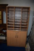 *Office Storage Unit in Light Beech Finish