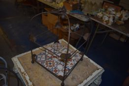 *Wrought Iron Cake Stand