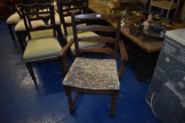 *Oak Ladder Back Chair
