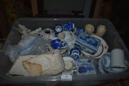*Miniature Giner Jars, Teacups, Saucers, etc.
