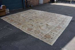 *Middle Eastern Hand Knotted 100% Wool Traditional Pattern Carpet 499cm x 360cm
