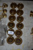 *Six Pairs of Brass Handles
