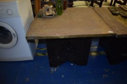 *Hammered Brass Topped Moroccan Occasional Table