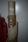 *Roll of Green & Gold Upholstery Cloth