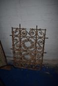 *Moroccan Wrought Iron Panel 42x62cm