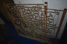 *Pair of Wrought Iron Panels 80x100cm