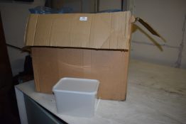 *Box of Food Containers with Lids