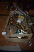 *Box of Brass Castors, Lion Paw Feet, etc.