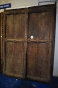 *Pair of Moroccan Solid Wood Doors