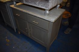 Shabby Chic Retro Style Storage Cabinet
