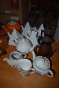 *Assorted Twinings and PG Tips Teapots, etc.