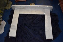 *White Marbel Fire Surround