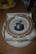*Assorted Christmas Plates, Royal Commemorative Ware, etc.