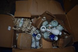 *Oriental Specimen and Spill Vase