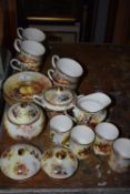 *Royal Worcester Part Tea Set