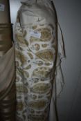 *Roll of Paisley Upholstery Cloth