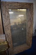 *Rectangular Driftwood Mirror