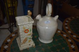 *Porcelain Vase and a Vessel