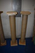 *Pair of Pedestal Columns