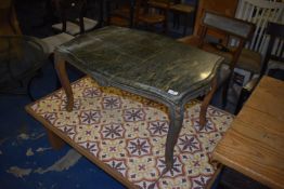 *Marble Topped Occasional Table