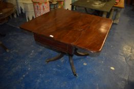 *Georgian Mahogany Drop Leaf Table