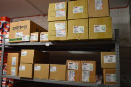 *Contents of Two Shelves to Include Headlamp Unit, Fog Lamps, Replacement Lamps, etc.